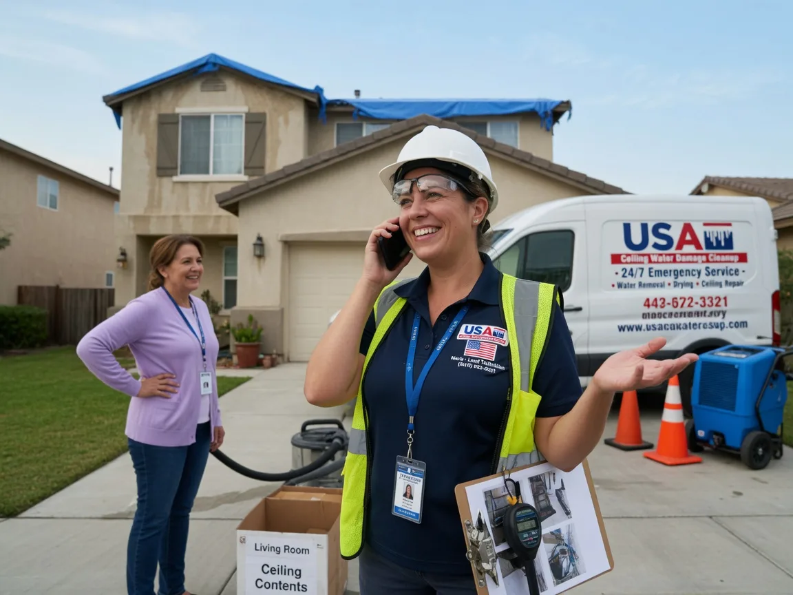 Ceiling Water Damage Restoration Bellevue, NE FAQs