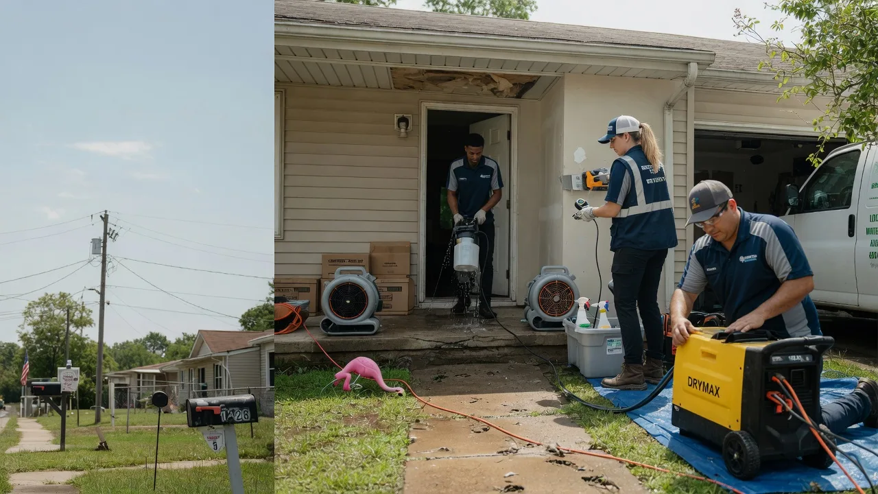 Storm Damage Water Removal in Bellevue, NE near me